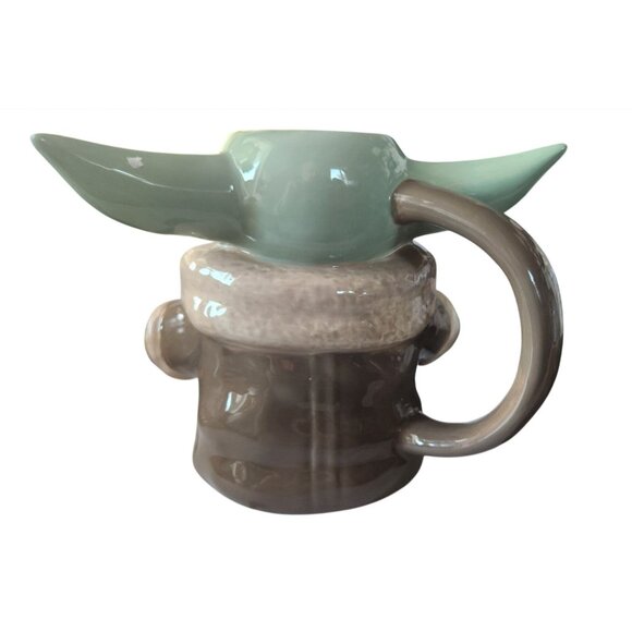 Mug Star Wars Baby Yoda Ceramic Coffee Mug 3D Design 10 Oz Cute & Collectible Gi - Picture 7 of 16